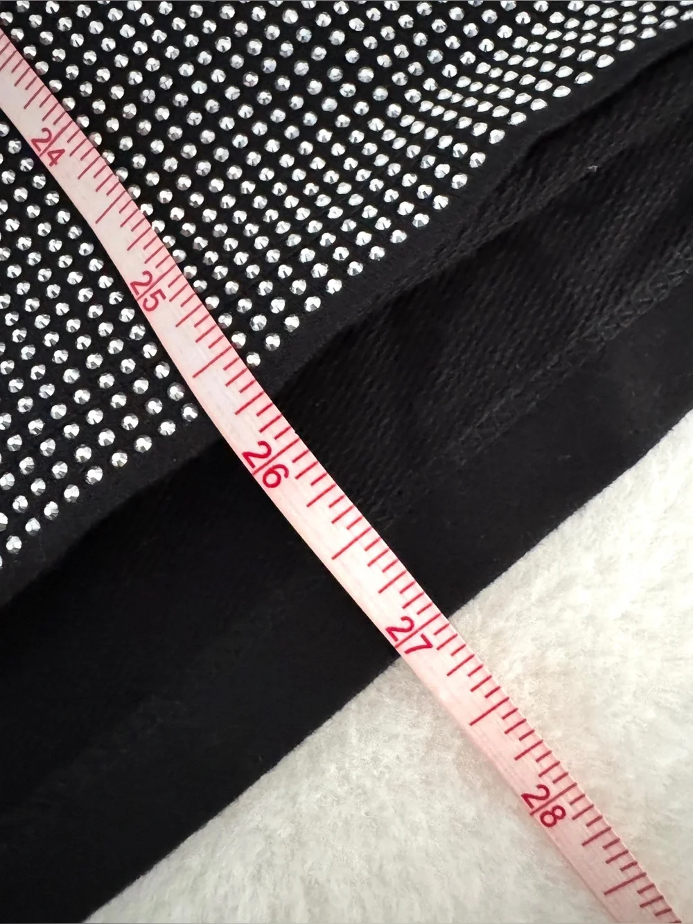 A Love Story Black Rhinestone Trim Shirt, Size 1X - NWT - Picture 8 of 9